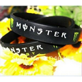 Silkscreen silicone bracelets/Wristbands